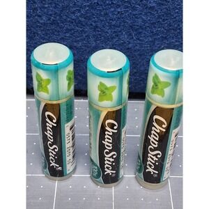 ChapStick Lip Butter Green Tea Mint 100 Percent Natural 3 Pack PAA074565